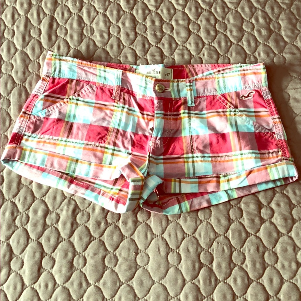 Plaid shorts